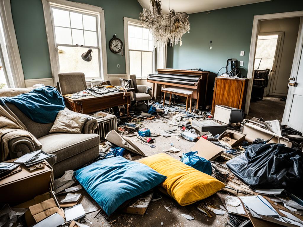 who is responsible for cleaning out apartment after death