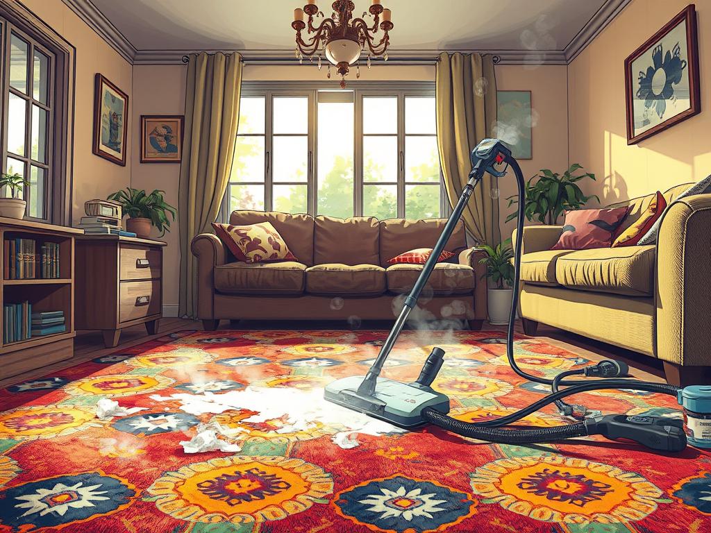 Carpet steam cleaning explanation