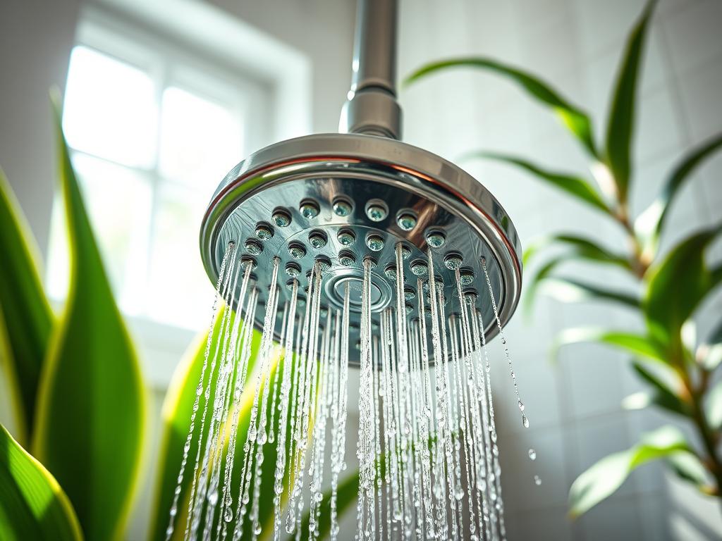 cleaning a showerhead