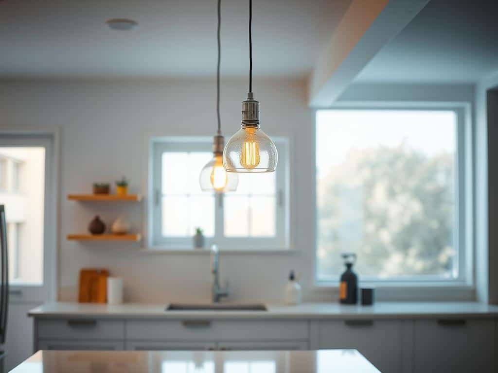 dust-free kitchen lighting