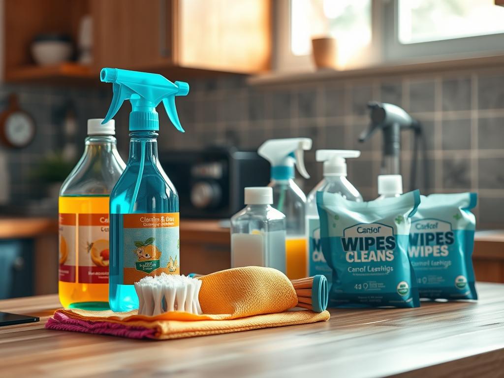 kitchen cleaning products