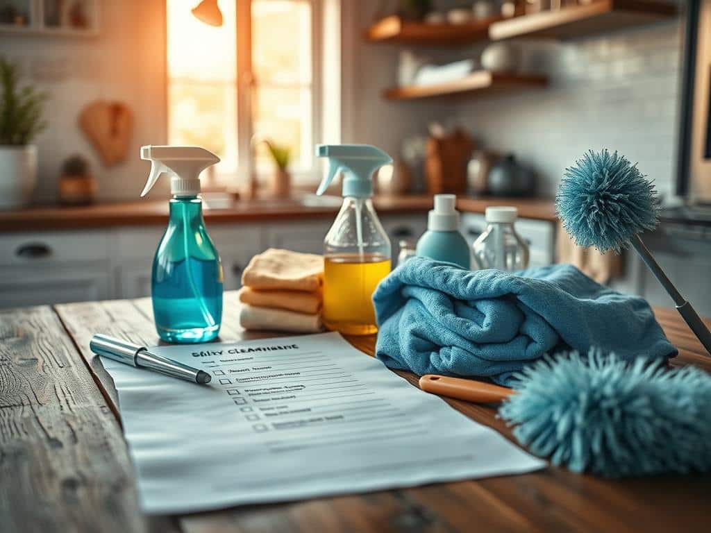 daily cleaning checklist