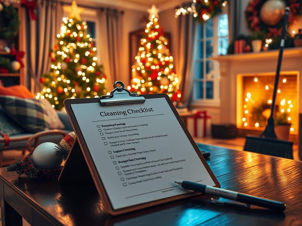 holiday cleaning checklist