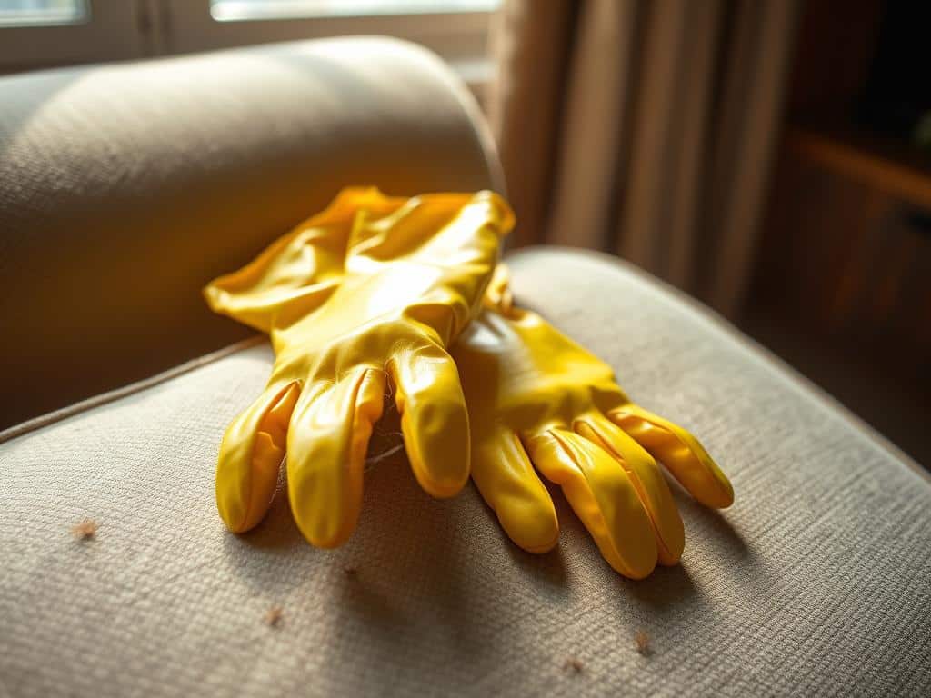 rubber glove technique