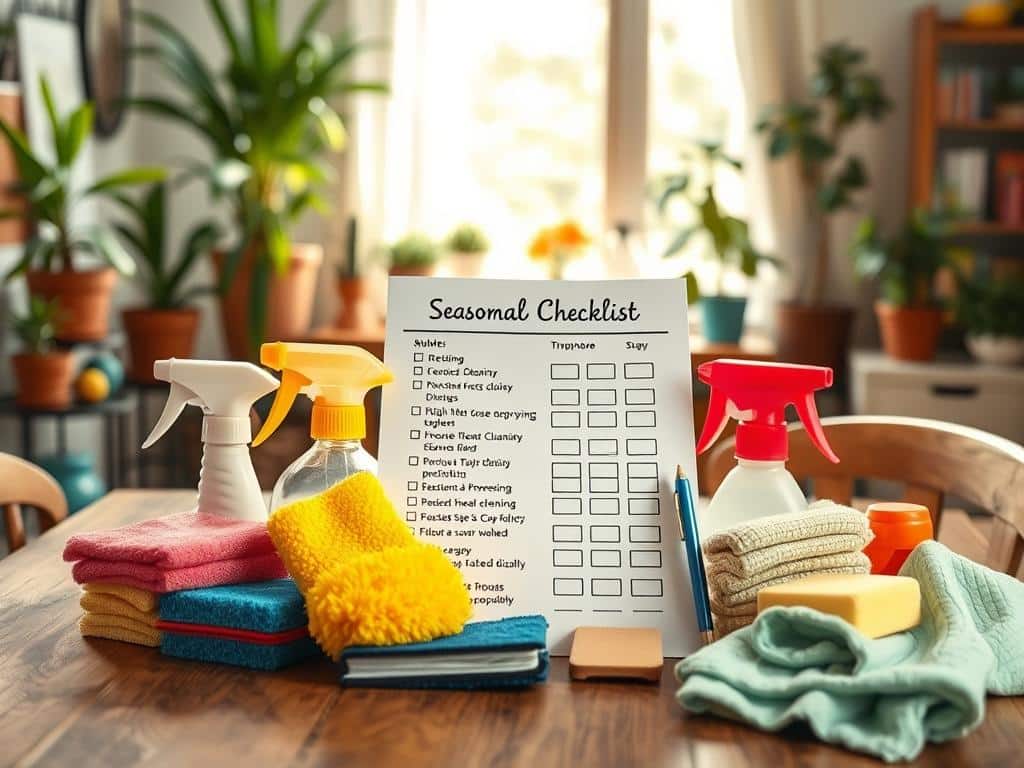 seasonal cleaning checklist