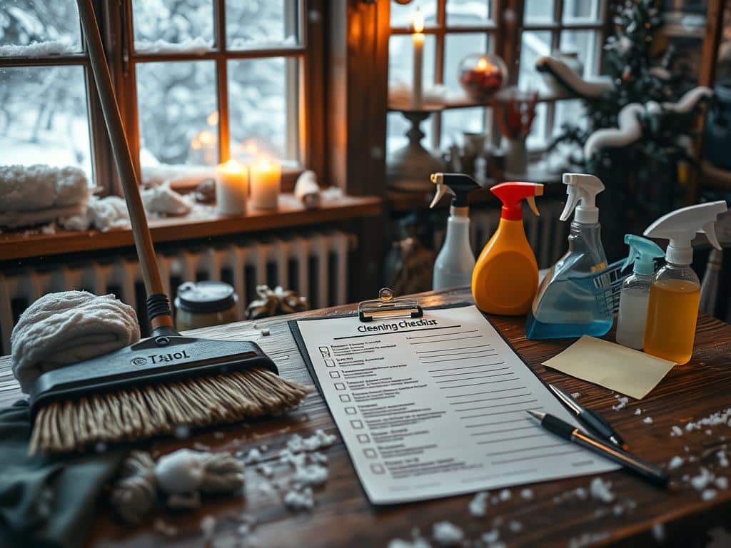 winter cleaning checklist