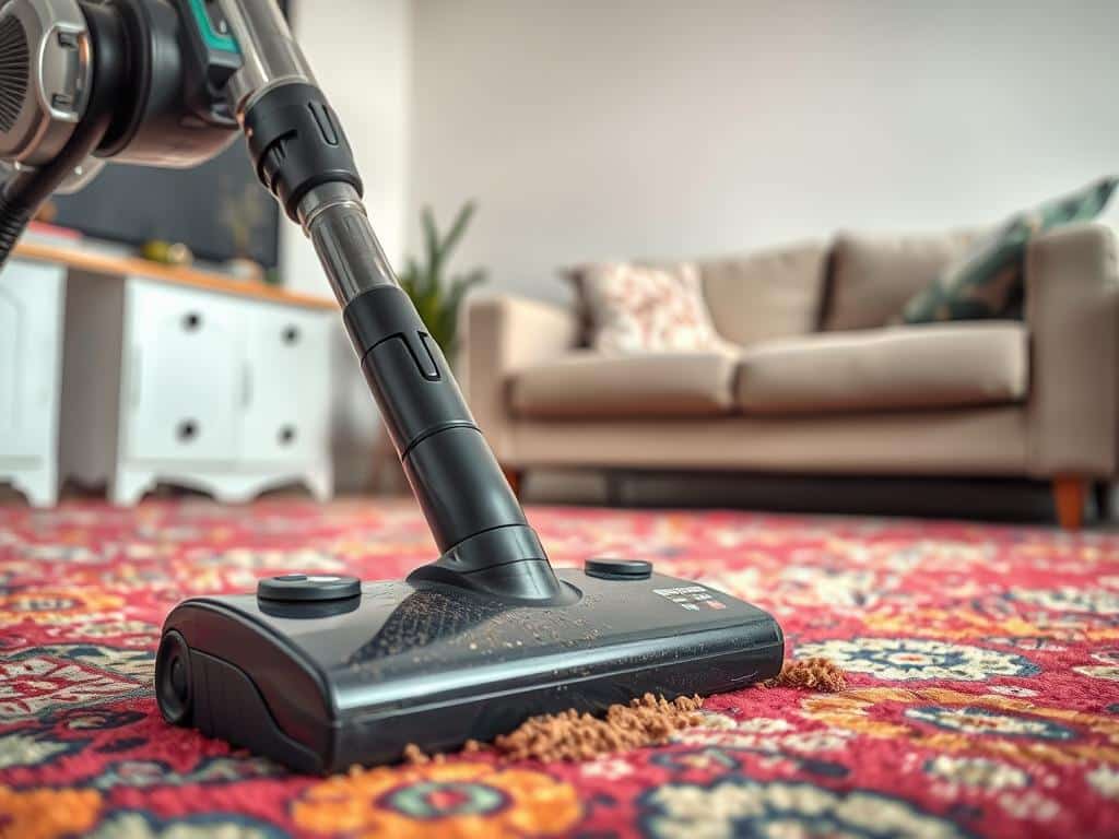 how to vacuum carpets