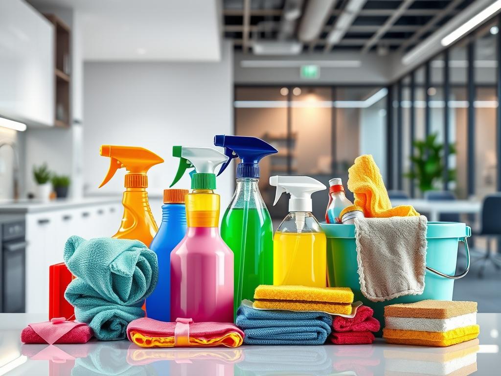 commercial cleaning supplies