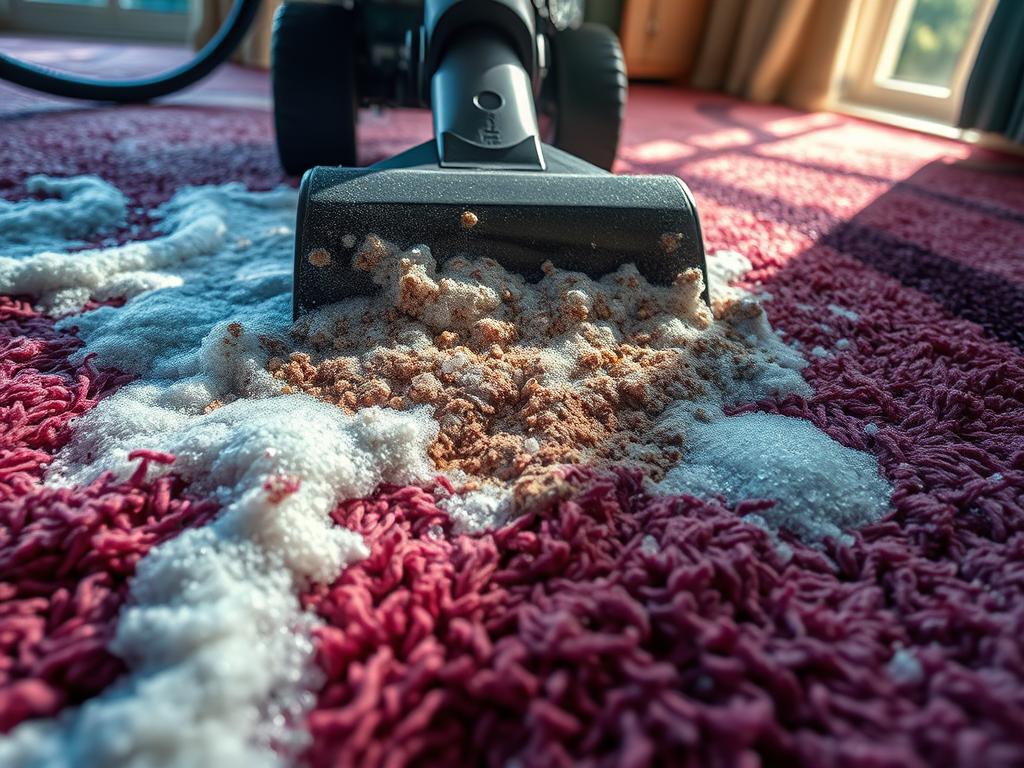 deep cleaning carpets