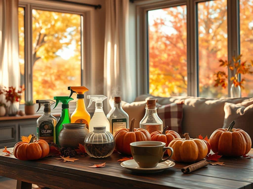 fall cleaning routine