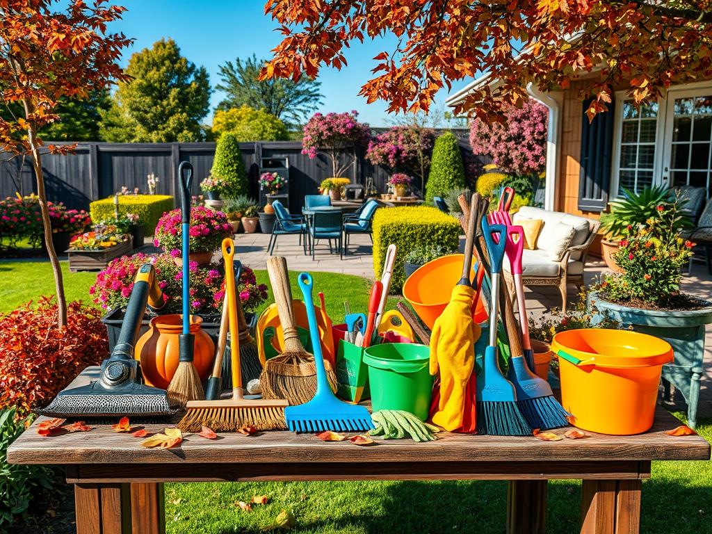 outdoor cleaning checklist