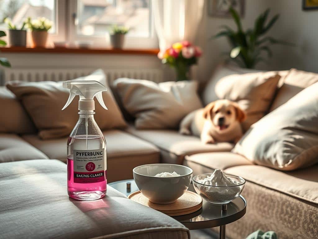 removing pet odors from fabric