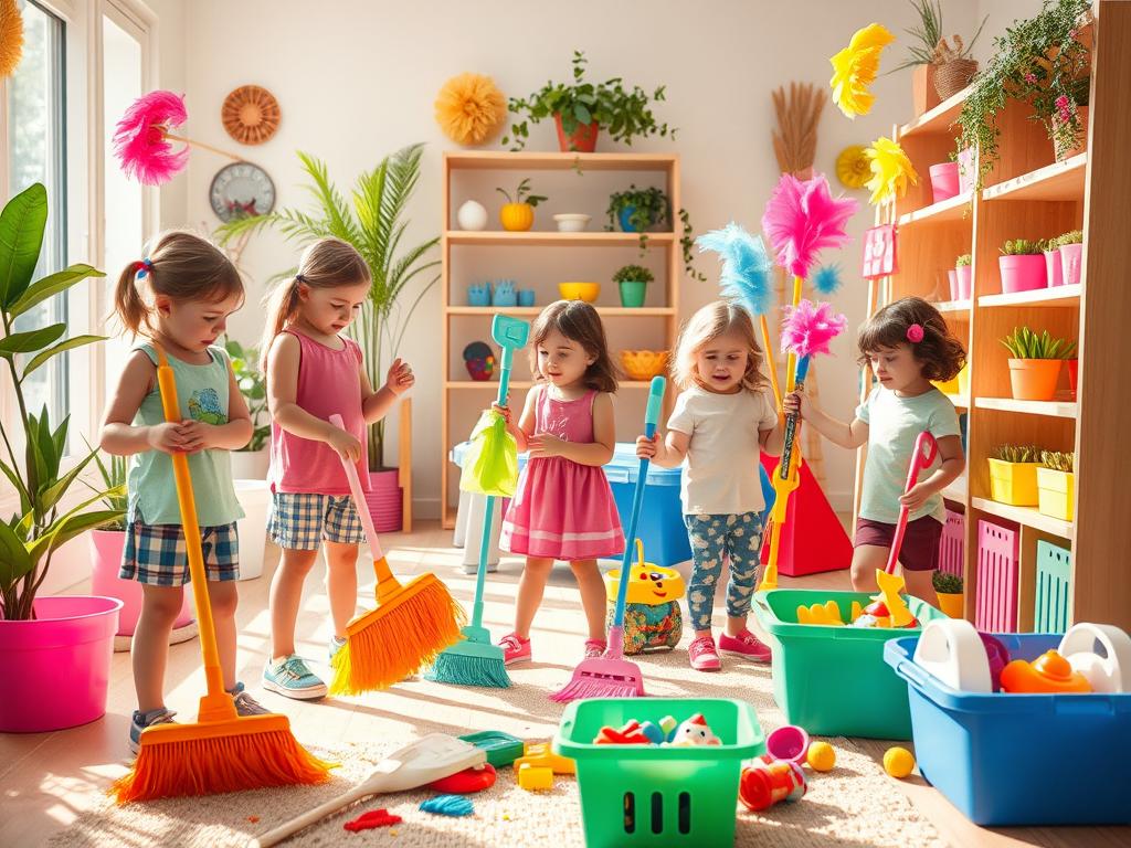 summer cleaning for kids